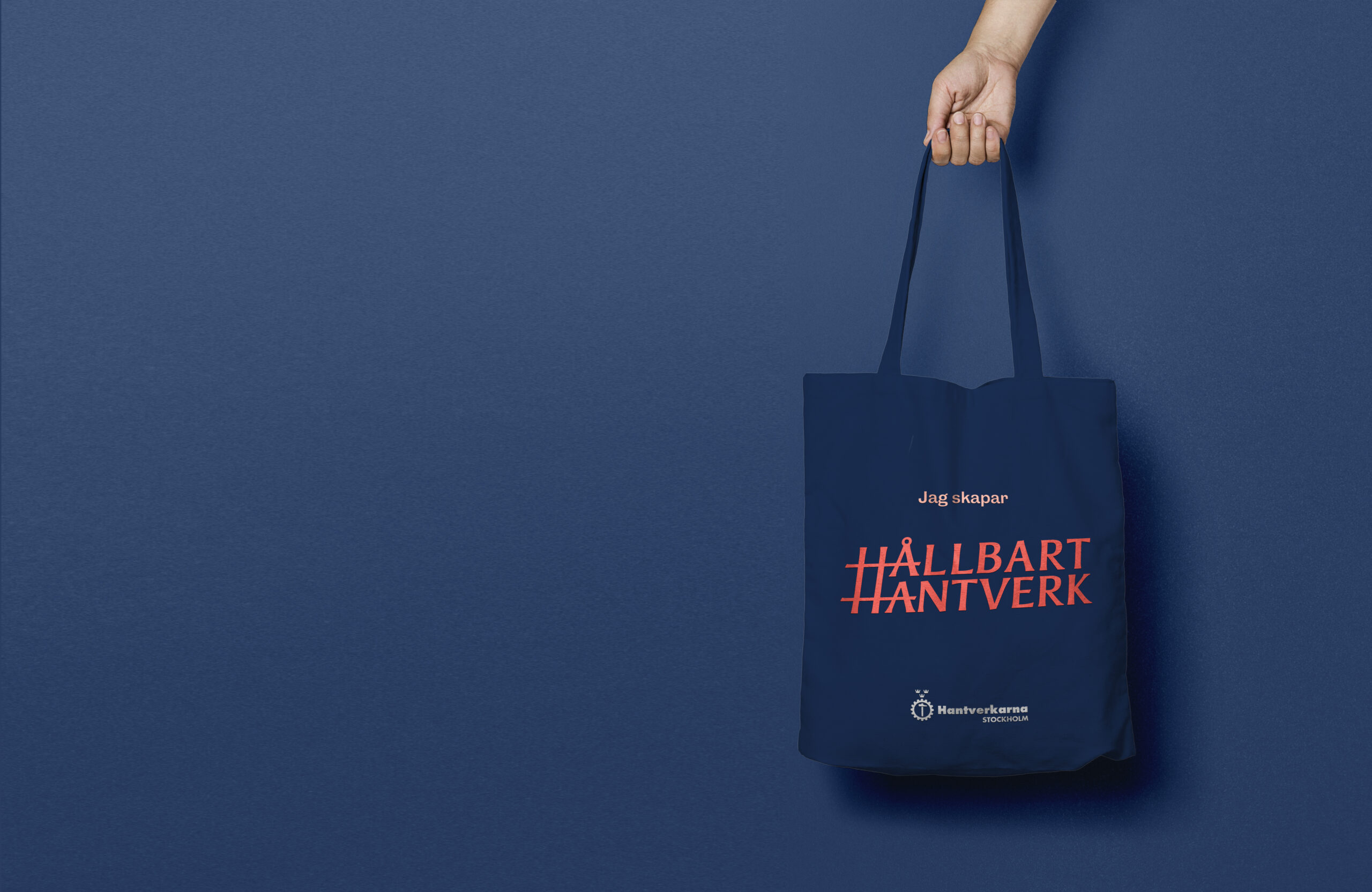 Hållbart Hantverks tygväska